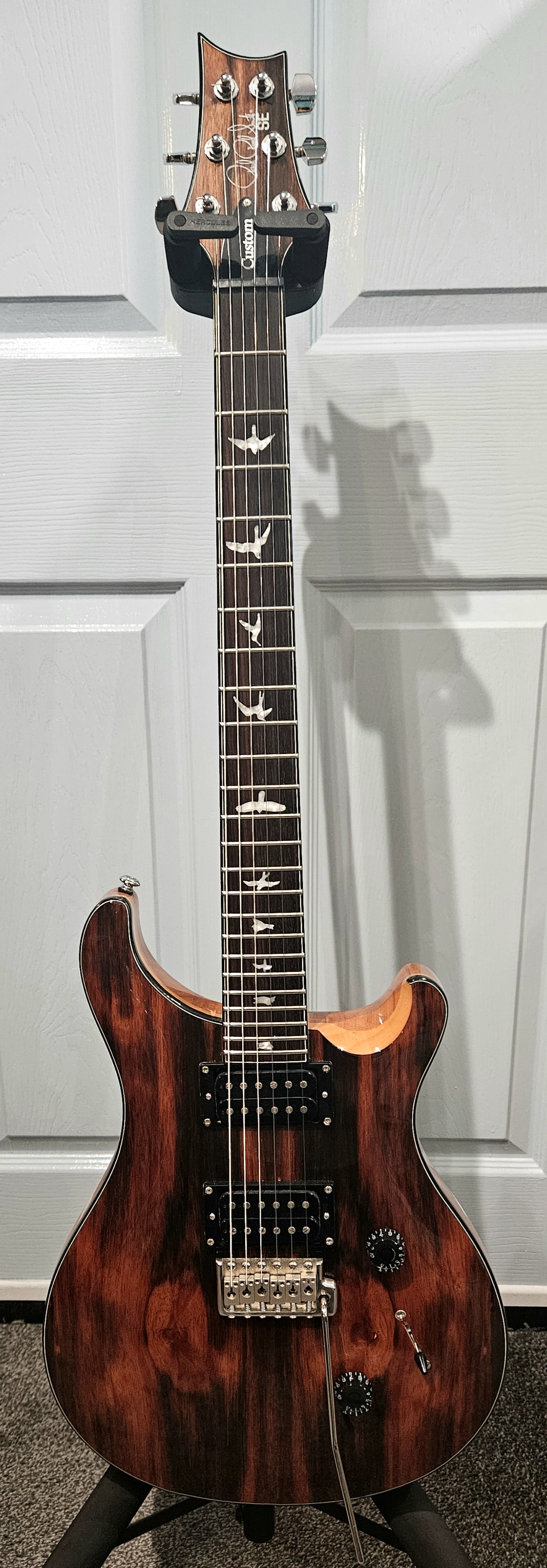 PRS SE Custom 24 Exotic Wood Ebony